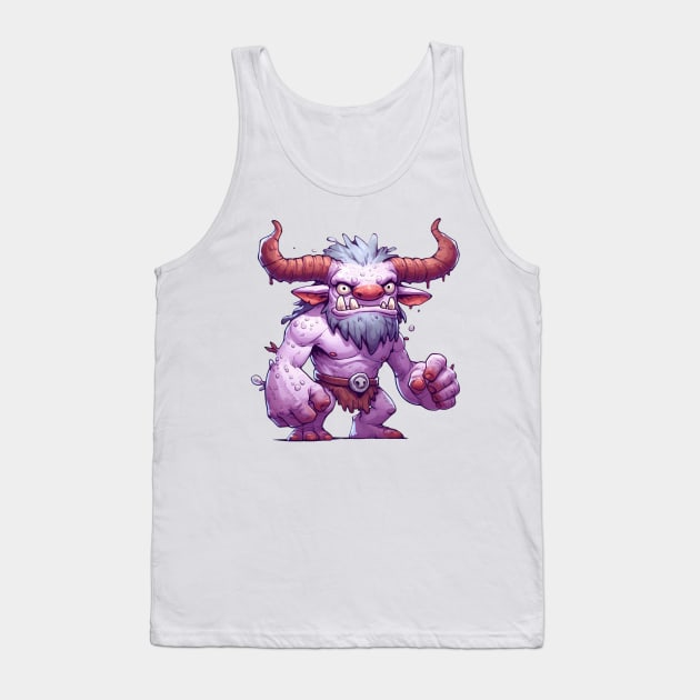 Forest Monster Illustration Tank Top by Dmytro